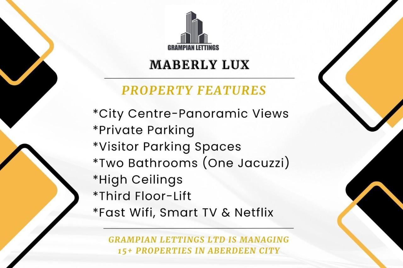 Appartement Maberly Lux - Grampian Lettings Ltd à Aberdeen Extérieur photo